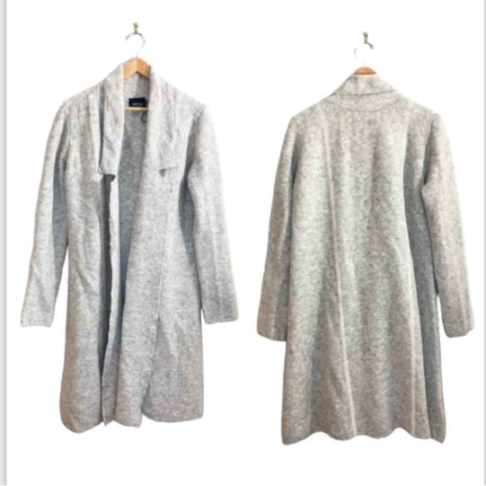Zara Long Knit Cardigan Sweater Coat